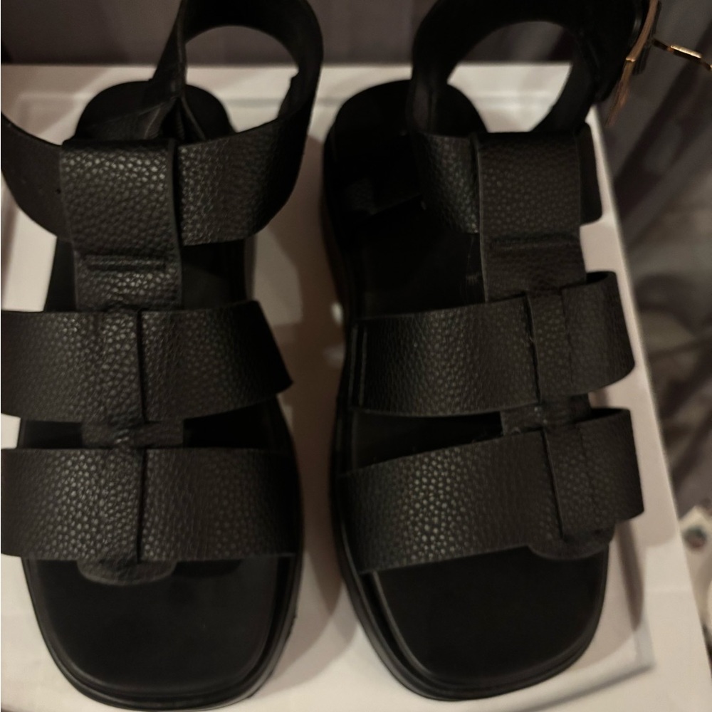 Torrid Black Strappy Sandals